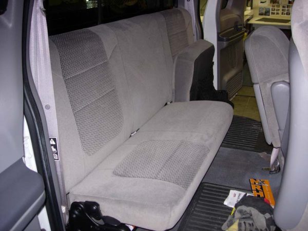 1999 - 2007 Ford F-250-550 Super Cab 40/60 Bottoms Bench Top Seat Covers