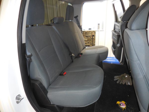 2013 - 2023 RAM Quad Rear Solid Bench Seat Covers