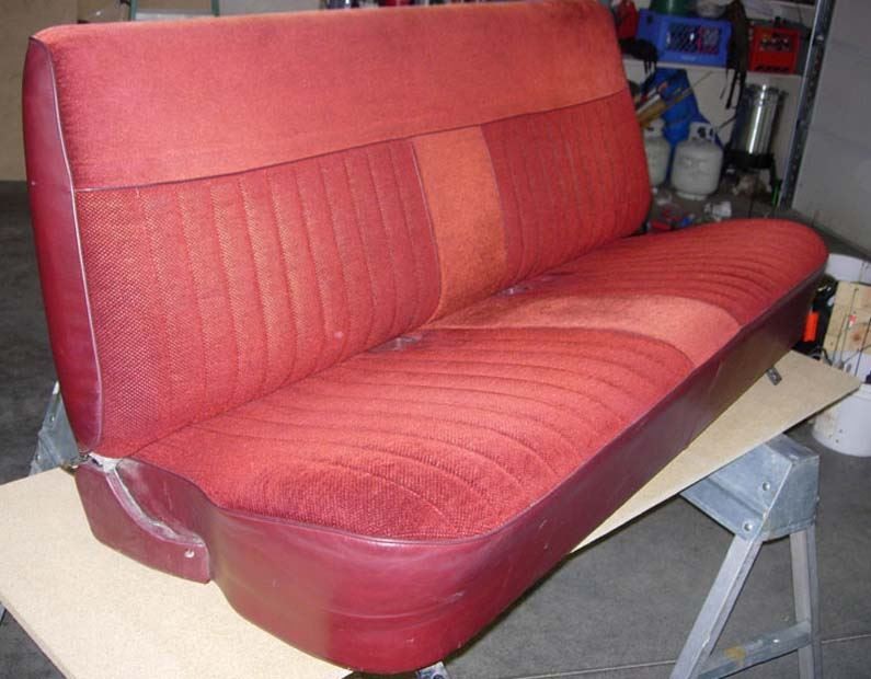 1981 1987 Chevy Gmc Front Bench Seat Covers Headwaters - 1984 Gmc Bench Seat Cover
