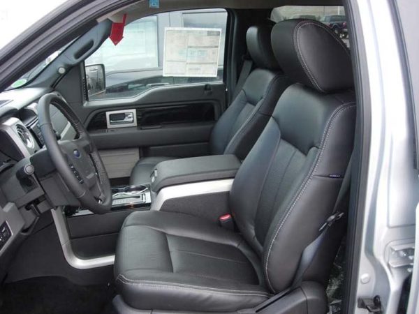 2009 - 2010 Ford F-150 Buckets with Flow Thru Console Seat Covers