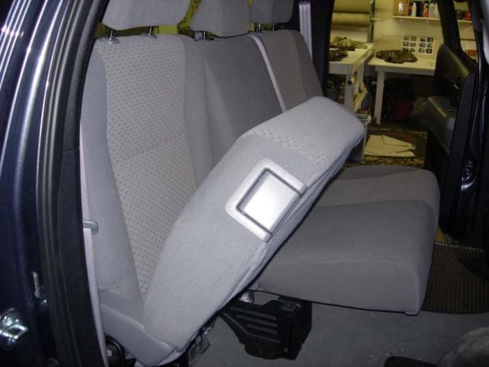 2007-2013 Tundra Double Cab Rear 60/40 Seat Covers - Headwaters Seat Covers