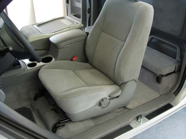 2009 - 2015 Tacoma Buckets with Fold Flat Passenger Backrest Seat Covers