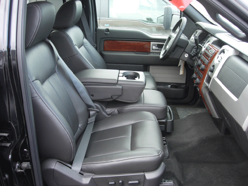 2009 2010 Ford F 150 Xlt 40 20 With Opening Consoles Seat Covers Headwaters - 2010 Ford F 150 Lariat Seat Covers