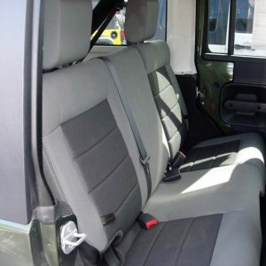 2007 - 2010 Jeep Wrangler 4 Door Rear 40/60 Seat Covers