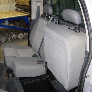 2005 - 2011 Dodge Dakota Crew Cab Rear 40/60 Seat Covers