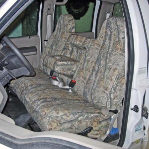 2004 - 2010 F-250-550 Front Solid Bench with Armrest Seat Covers
