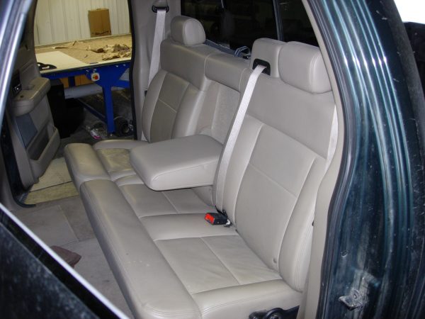 2004 - 2008 Ford F-150 Super Crew 60/40 Split Bench with Armrest Seat Covers
