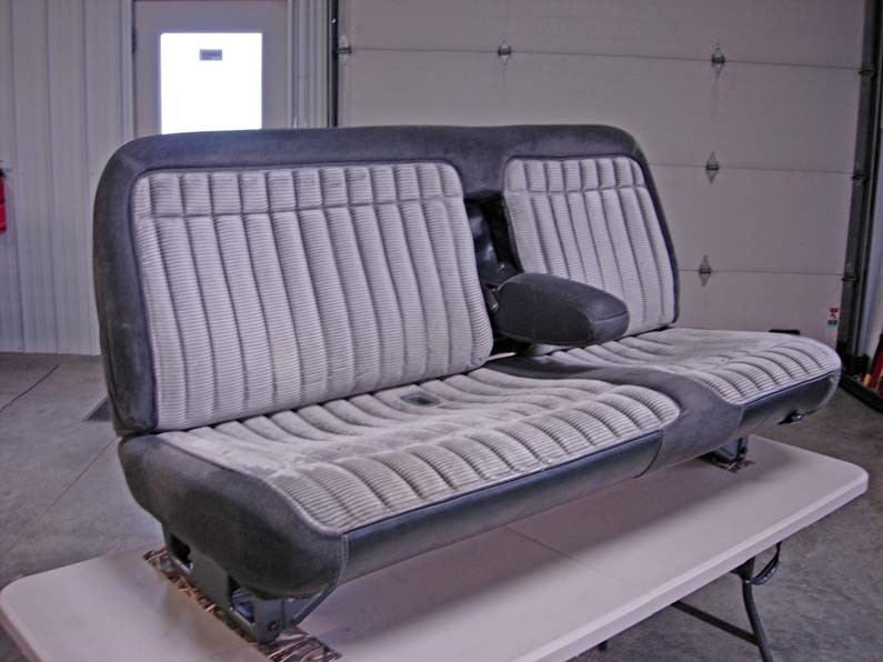 1988 1991 Chevy Gmc Bench With Armrest Seat Covers Headwaters - 1994 Gmc Sierra Bench Seat Covers