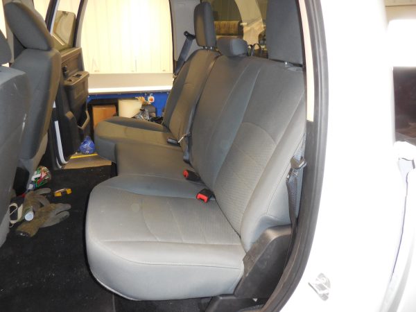 2011 - 2012 RAM Crew Rear Solid Bench Seat Covers