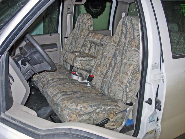 2008 2010 F-250-450 XL Crew Front Bench with arm