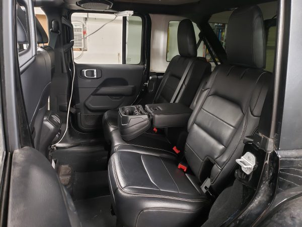 2019 - 2023 Jeep Wrangler 4 Door Rear 40/60 with Arm Seat Covers